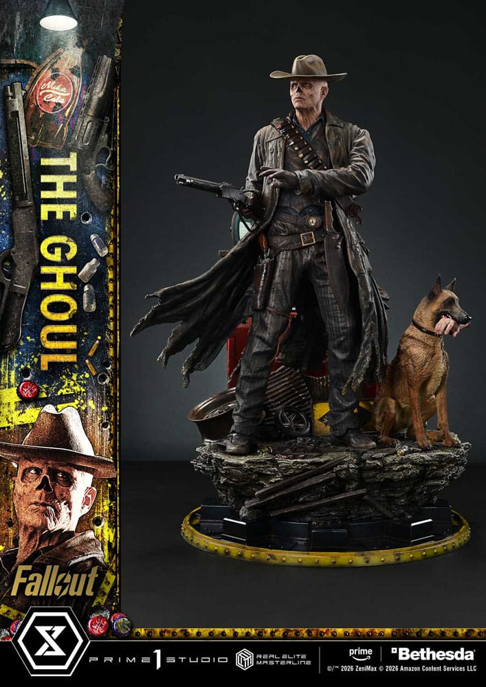 Fallout (TV Series) Real Elite Masterline Series Statue 1/4 The Ghoul Deluxe Version 64 cm [21]