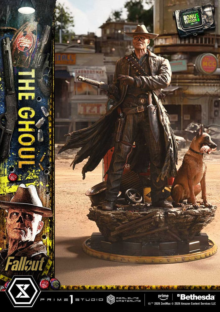 Fallout (TV Series) Real Elite Masterline Series Statue 1/4 The Ghoul DX Bonus Version 64 cm [5]
