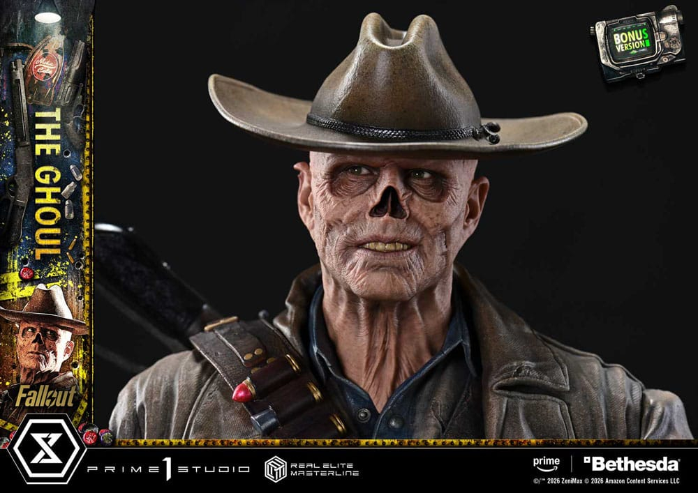 Fallout (TV Series) Real Elite Masterline Series Statue 1/4 The Ghoul DX Bonus Version 64 cm [7]