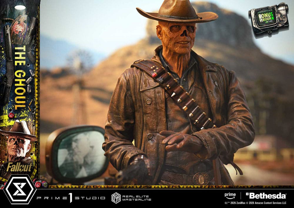 Fallout (TV Series) Real Elite Masterline Series Statue 1/4 The Ghoul DX Bonus Version 64 cm [15]