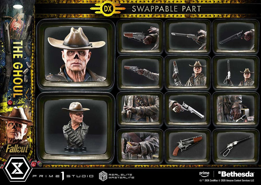 Fallout (TV Series) Real Elite Masterline Series Statue 1/4 The Ghoul DX Bonus Version 64 cm [10]