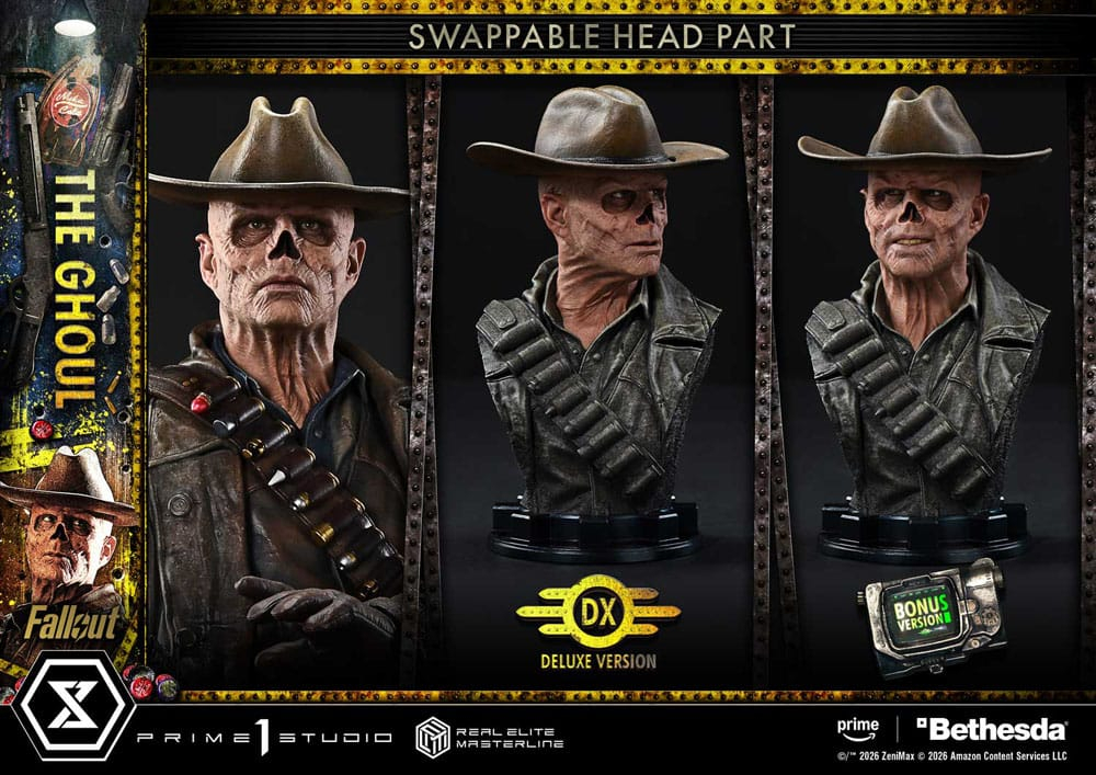 Fallout (TV Series) Real Elite Masterline Series Statue 1/4 The Ghoul DX Bonus Version 64 cm [6]