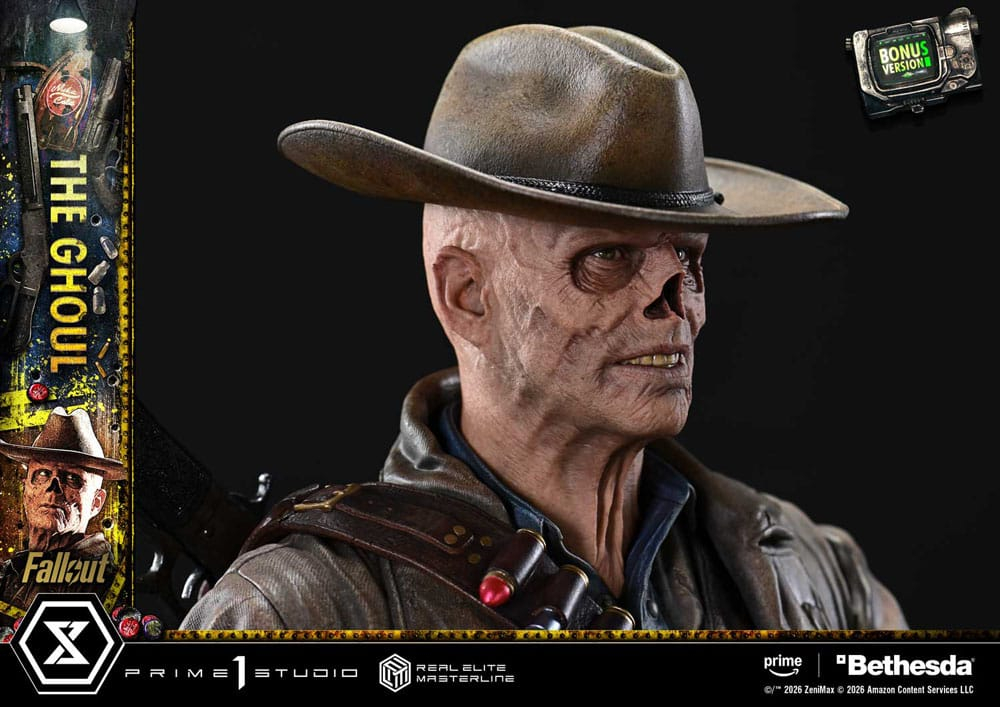 Fallout (TV Series) Real Elite Masterline Series Statue 1/4 The Ghoul DX Bonus Version 64 cm [19]