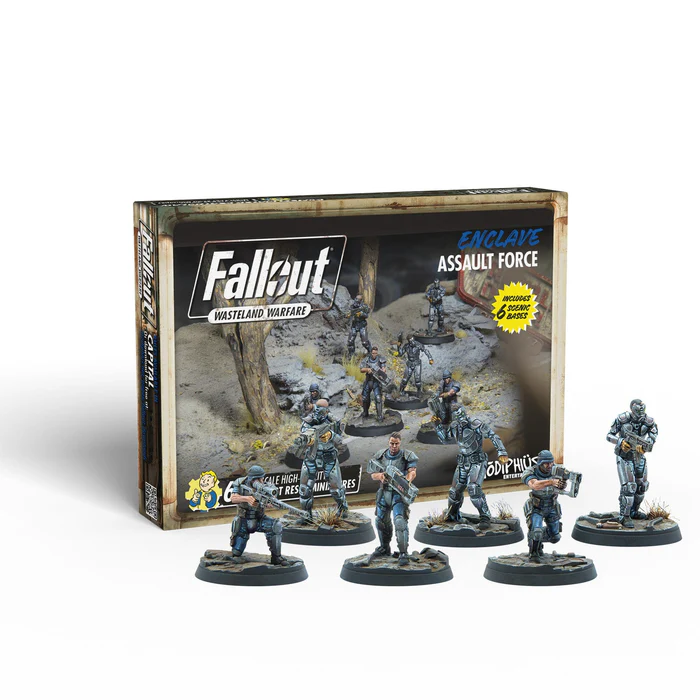 Fallout Wasteland Warfare Enclave Assault Force [1]