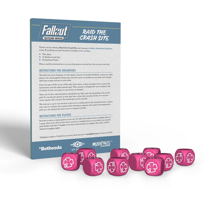 Fallout Wasteland Warfare Raiders Organised Play Kit [1]