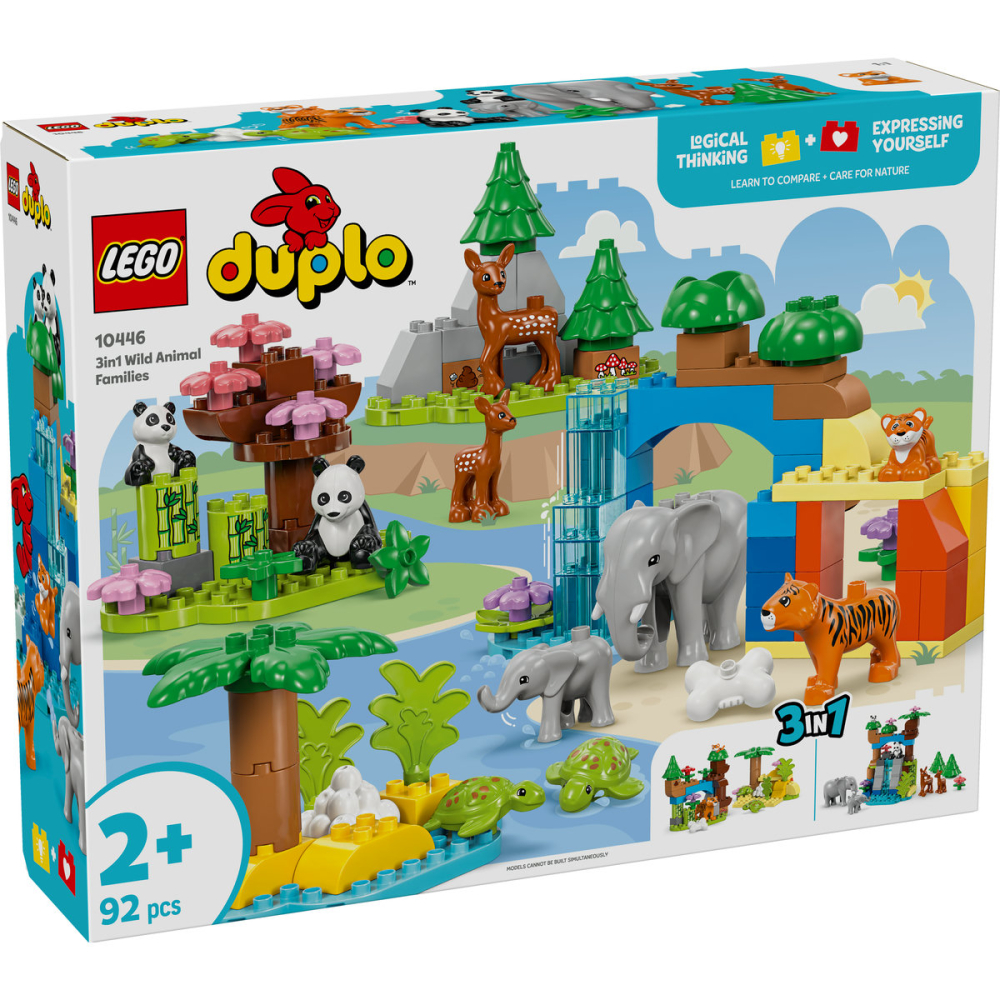 LEGO DUPLO Familii de animale salbatice 3 in 1 10446 [2]