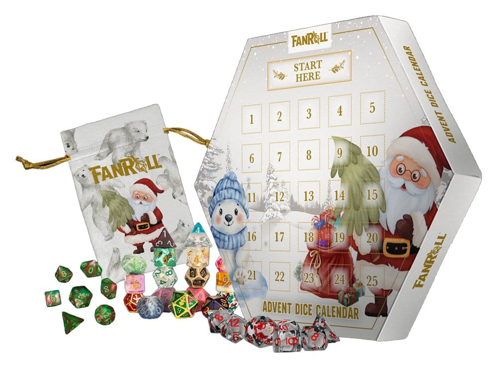 FanRoll Advent Calendar Holiday Dice 2026 [2]