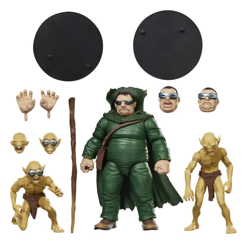 Fantastic Four Marvel Legends Action Figure 3-Pack Marvel's Mole Man & Moloids 15 cm [3]