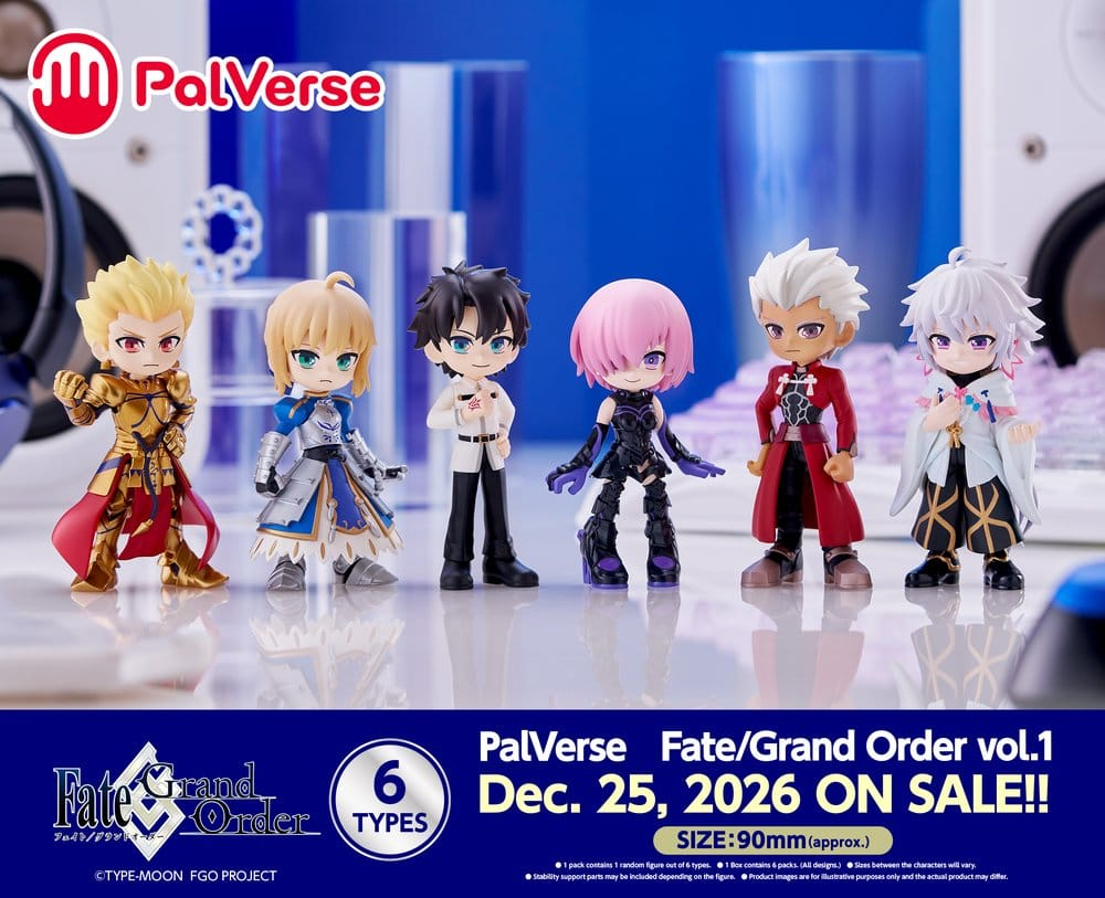 Fate/Grand Order PalVerse Mini Figures vol.1 Blind Box Display (6) [17]