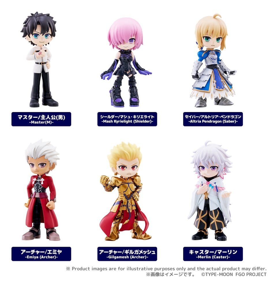 Fate/Grand Order PalVerse Mini Figures vol.1 Blind Box Display (6) [10]