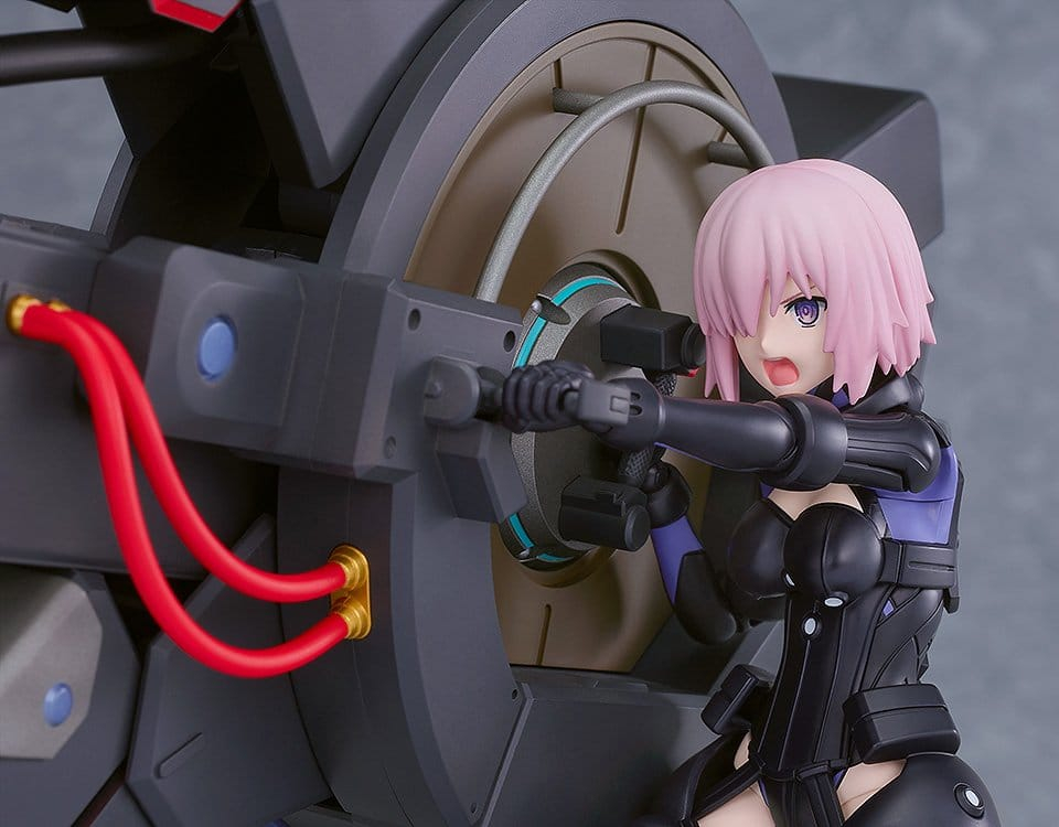 Fate/Grand Order Plamatea Plastic Model Kit Shielder/Mash Kyrielight (Ortinax) Black Barrel Edition 17 cm [9]