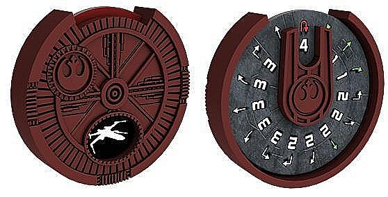 FFG - Star Wars X-Wing: Rebel Maneuver Dial Upgrade Kit [2]