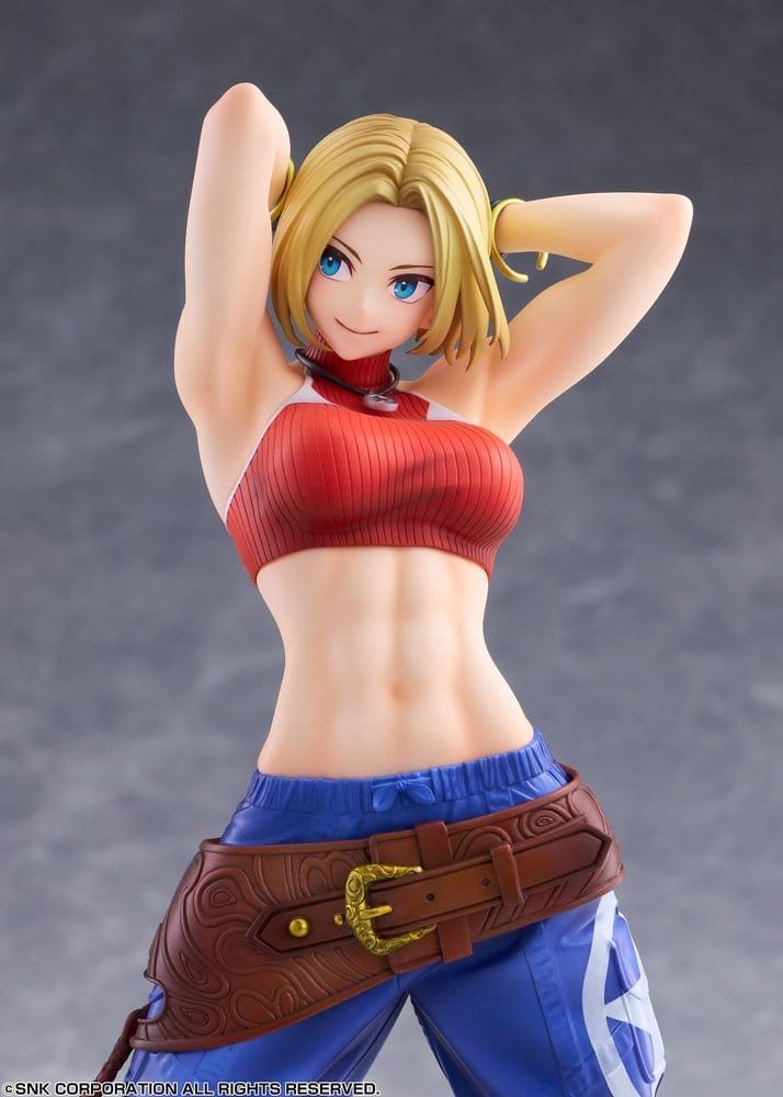 Fighting Girls Collection The King of Fighters XV PVC Figure 1/7 Blue Mary 26 cm [11]