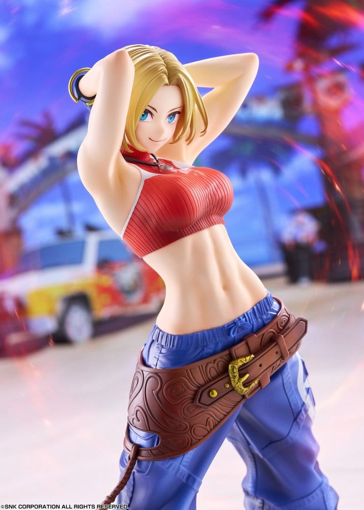Fighting Girls Collection The King of Fighters XV PVC Figure 1/7 Blue Mary 26 cm [4]