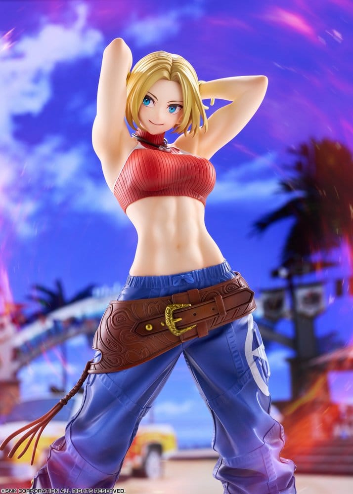 Fighting Girls Collection The King of Fighters XV PVC Figure 1/7 Blue Mary 26 cm [3]