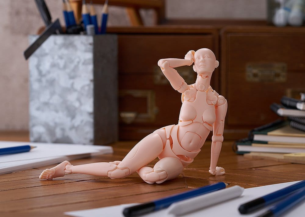 Figma Action Figure Nishimura Style Drawing Doll Olive Flesh 21 cm [6]