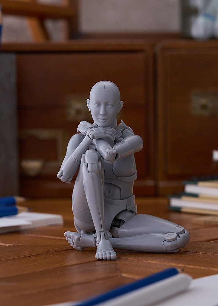 Figma Action Figure Nishimura Style Drawing Doll Olive Gray 21 cm [2]