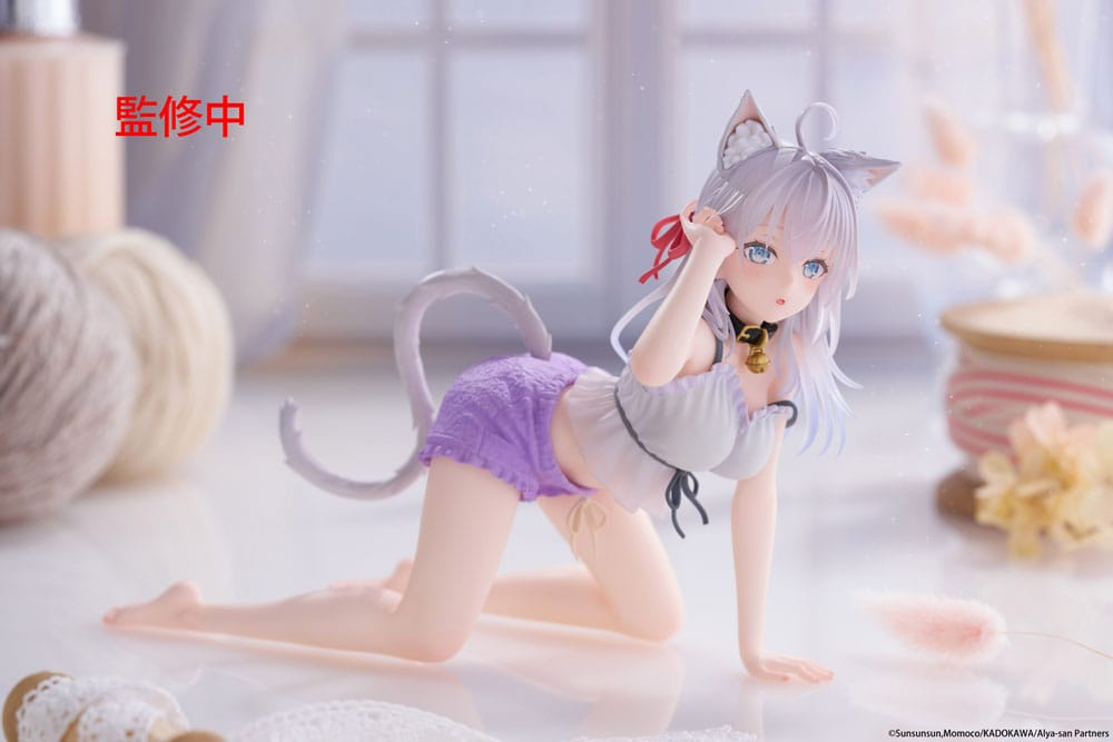 Figurina Alya Cat Ear Roomwear Ver. PVC 13 cm [2]