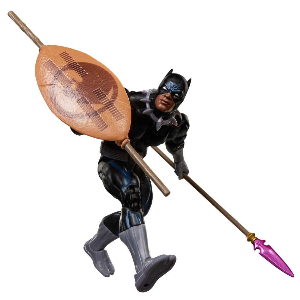 Black Panther Marvel Legends Hasbro - cutie, figurina, 8 accesorii si carte MTG foil [5]
