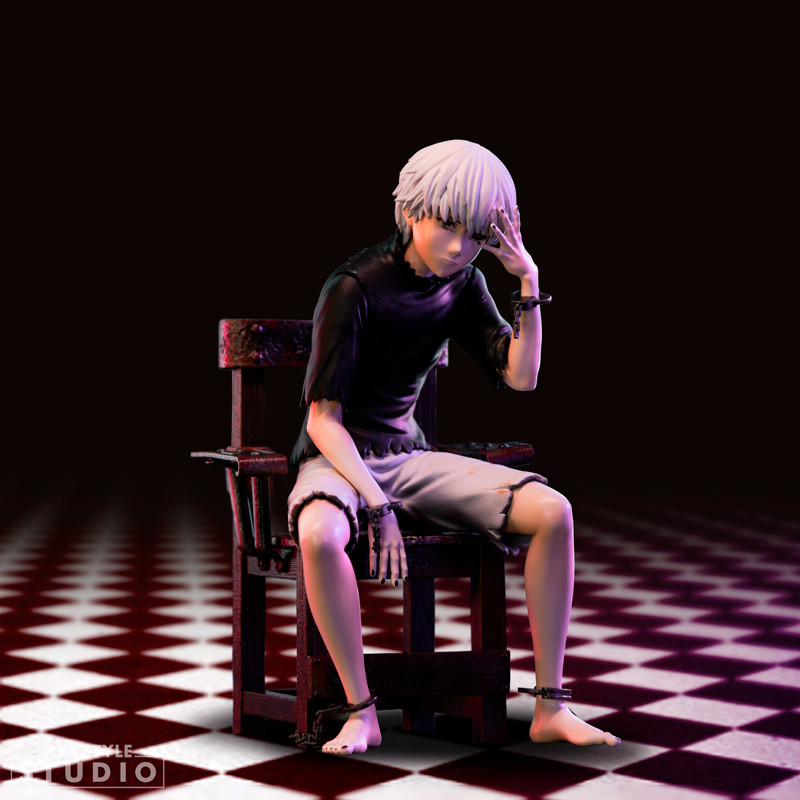 Figurina Ken Kaneki – Tokyo Ghoul – SFC 12 cm [6]