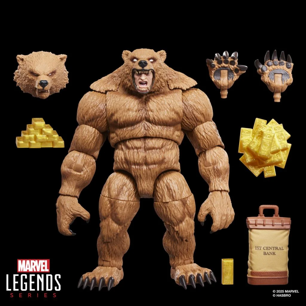 Figurina Marvel Legends Marvel's Grizzly, Spider-Man, 15 cm [6]