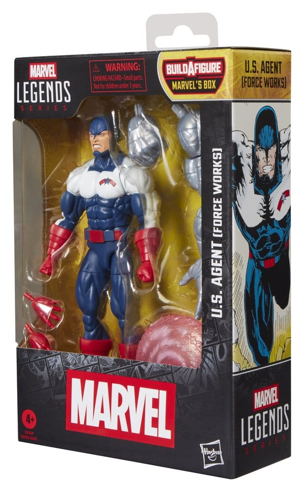 Figurina Marvel Legends U.S. Agent Force Works 15 cm, BAF Marvel's Box [5]