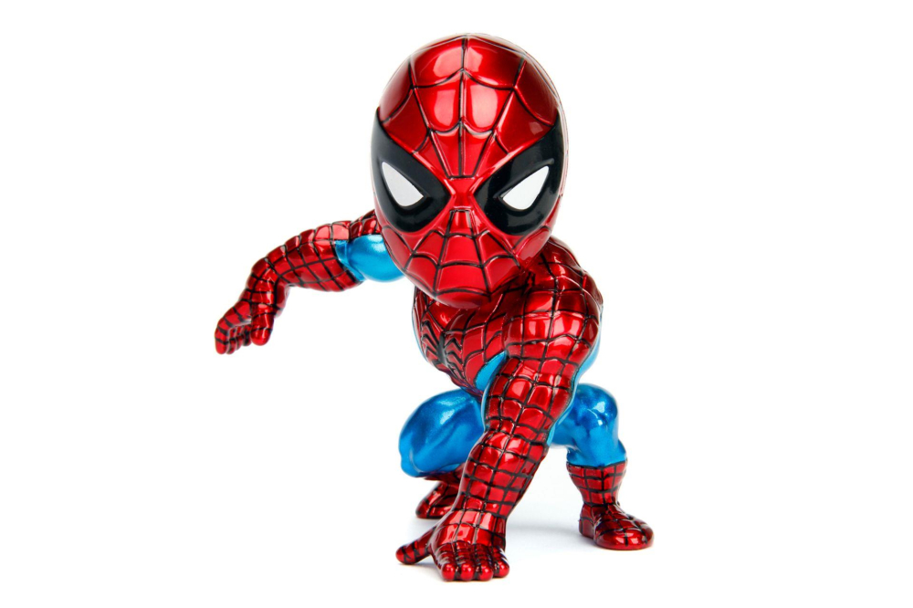 Figurina metalica Marvel Classic Spider-Man MetalFigs 10 cm - Jada Toys [2]