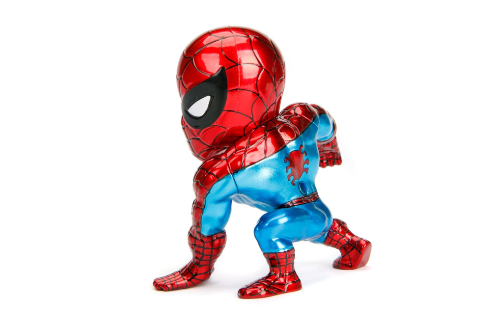 Figurina metalica Marvel Classic Spider-Man MetalFigs 10 cm - Jada Toys [3]