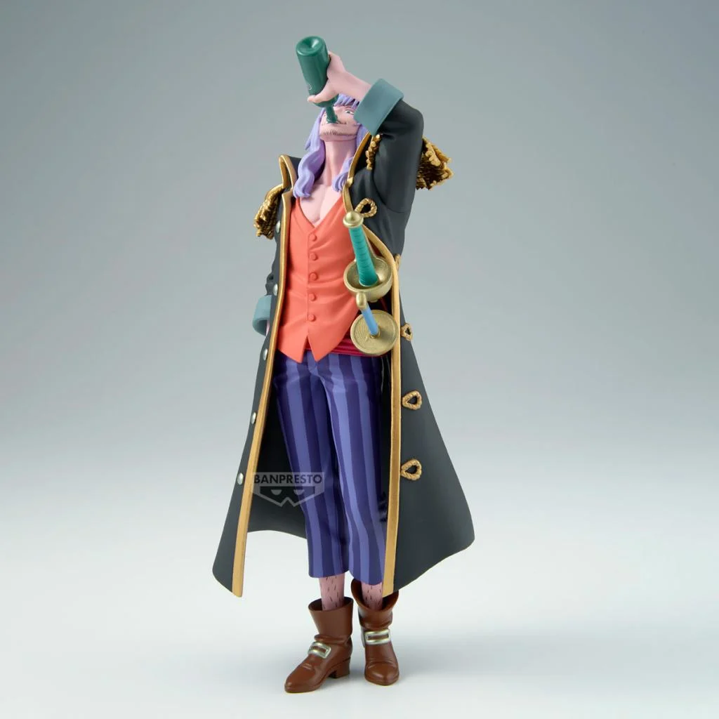 Figurina One Piece Captain John – Banpresto Battle Record Collection, 21 cm [3]