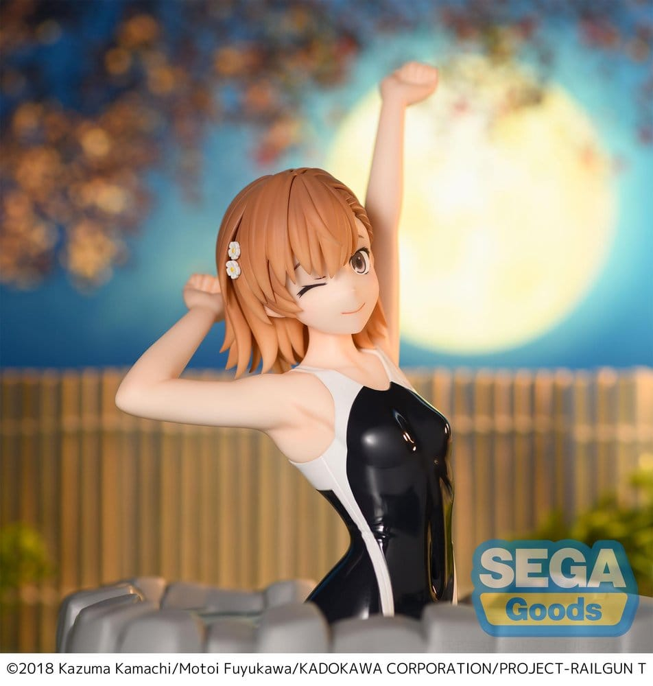 Figurina SEGA Mikoto Misaka Thermae Utopia 14 cm – A Certain Scientific Railgun T [3]
