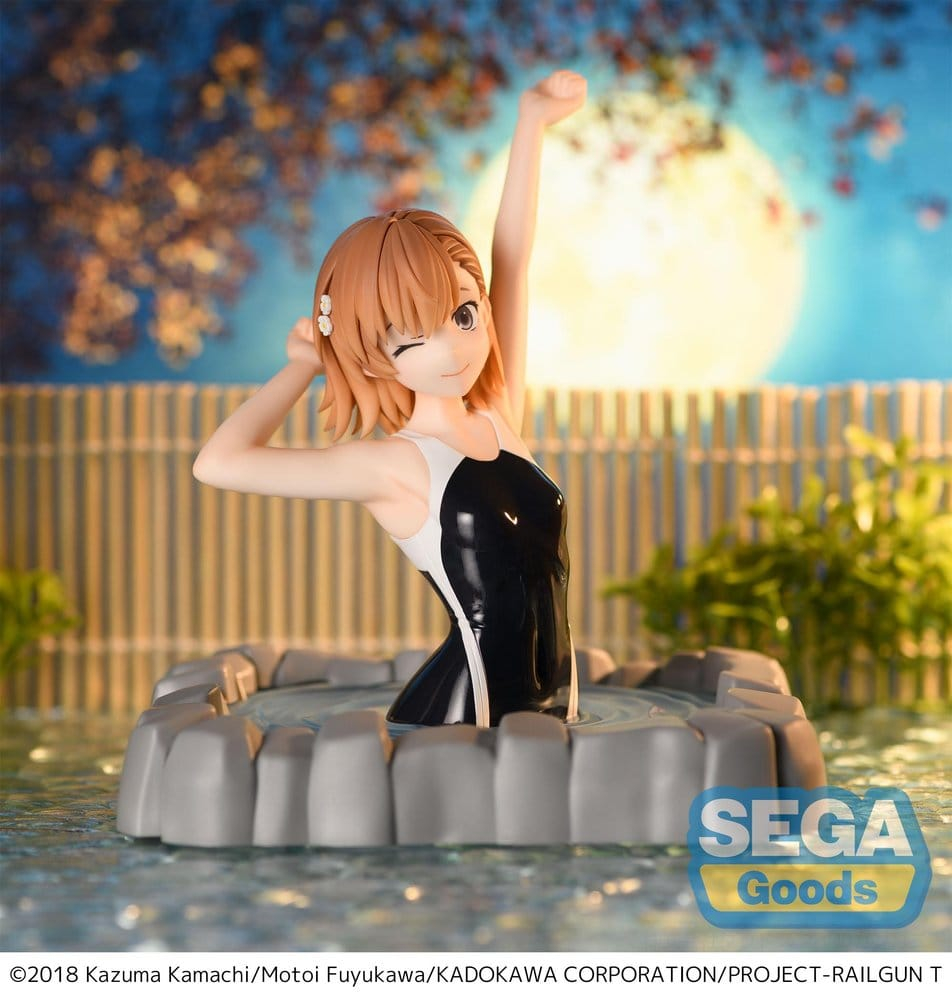 Figurina SEGA Mikoto Misaka Thermae Utopia 14 cm – A Certain Scientific Railgun T [2]