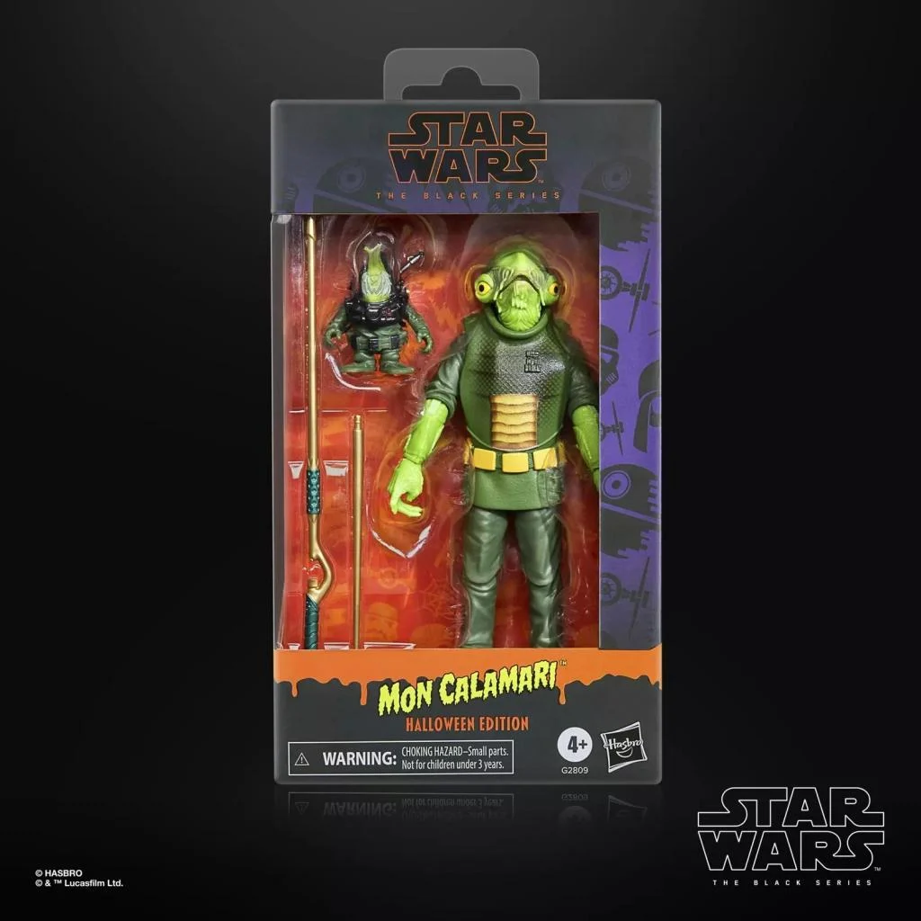 Figurina Star Wars Mon Calamari Halloween, Black Series, Hasbro, 15 cm [2]