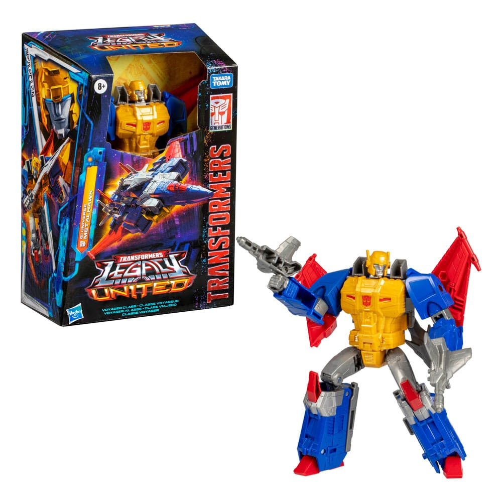 Figurina Transformers Legacy United Voyager Metalhawk 18 cm [3]