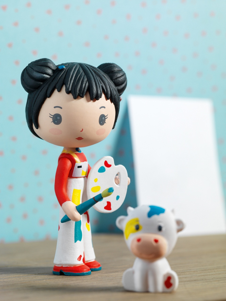 Figurine Tinyly Barbouille & Gribs, Djeco [4]