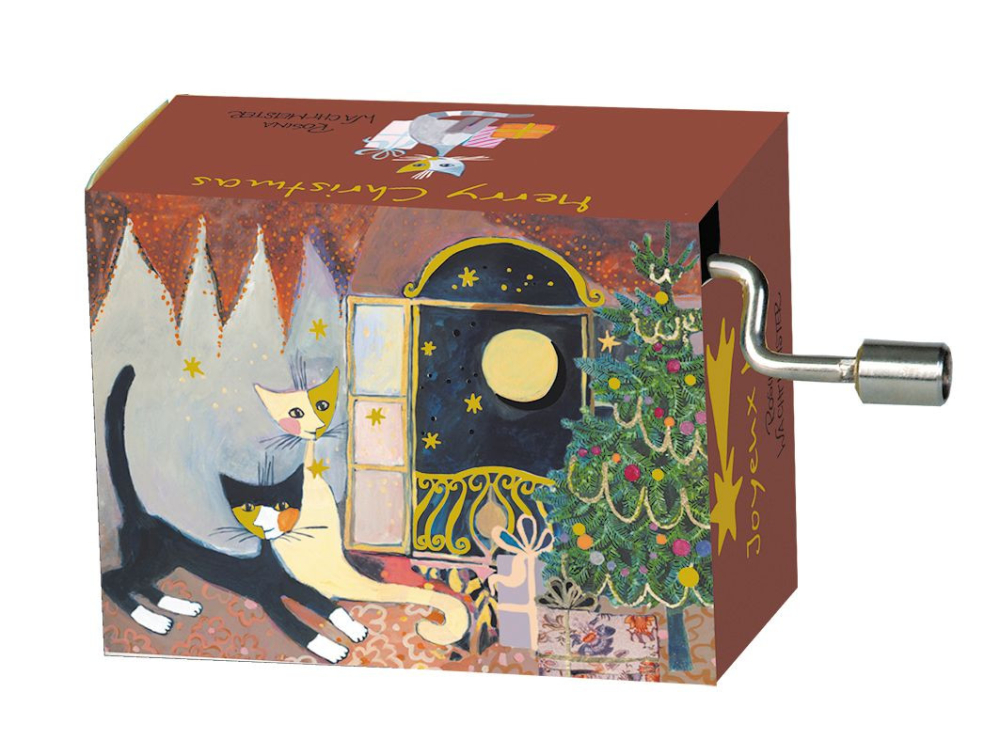 Flasneta Pisici langa brad, Fridolin [1]