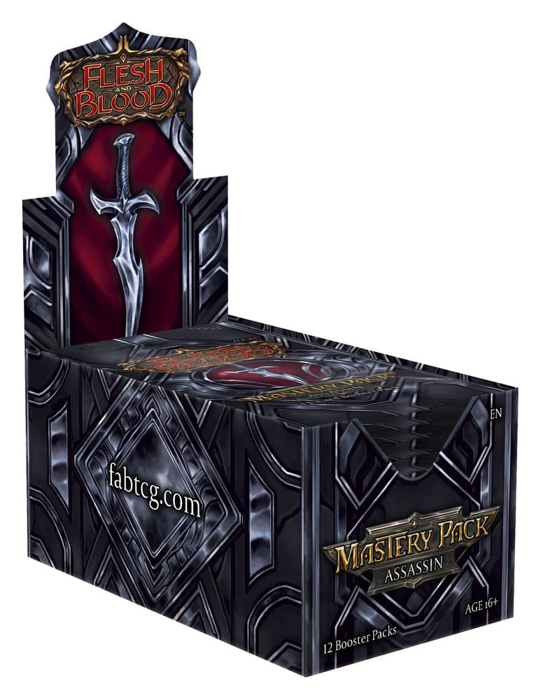 Flesh and Blood TCG Mastery Pack Assassin Booster Display (12) english [2]