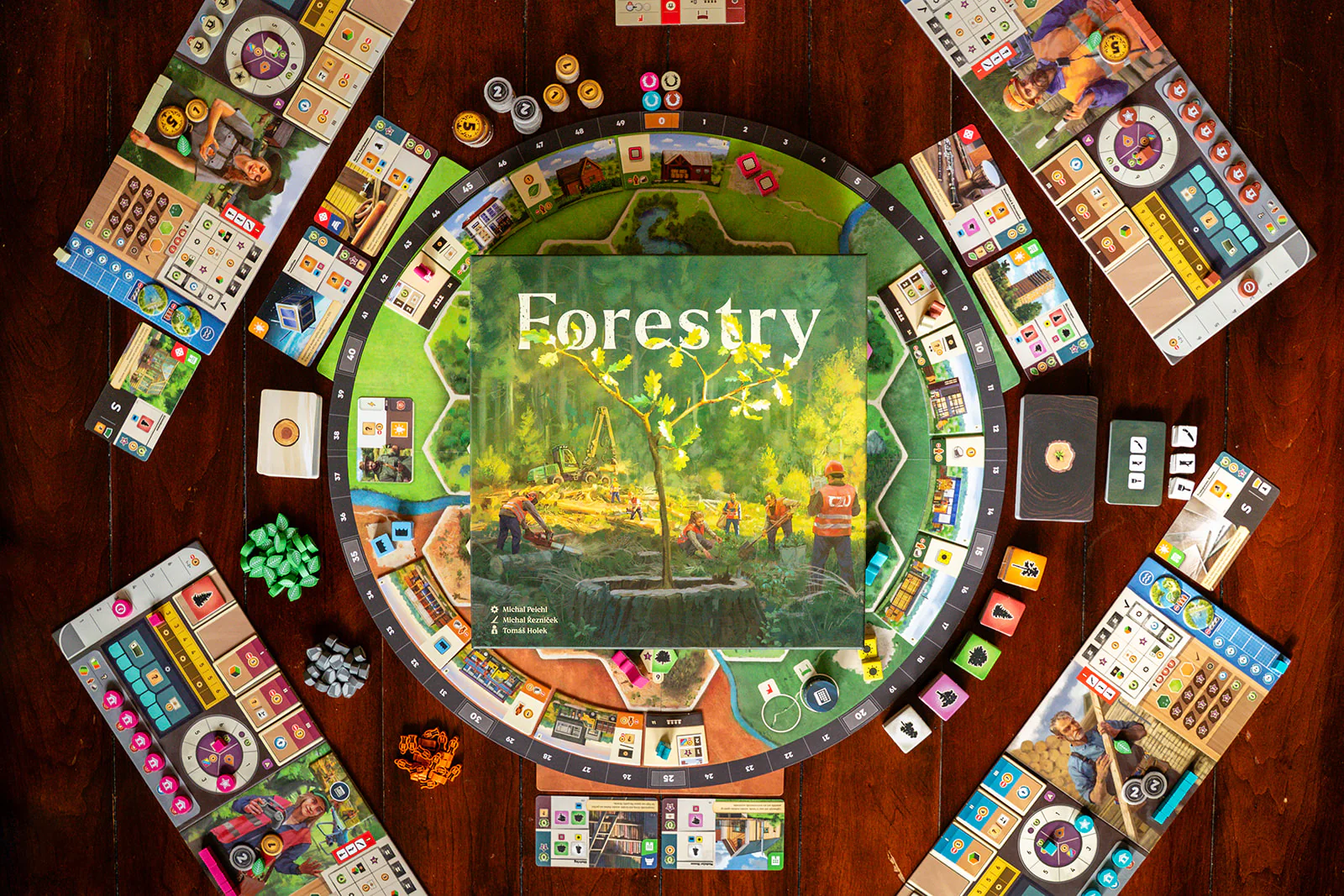 Forestry Board Game Sustainable Strategy [3]