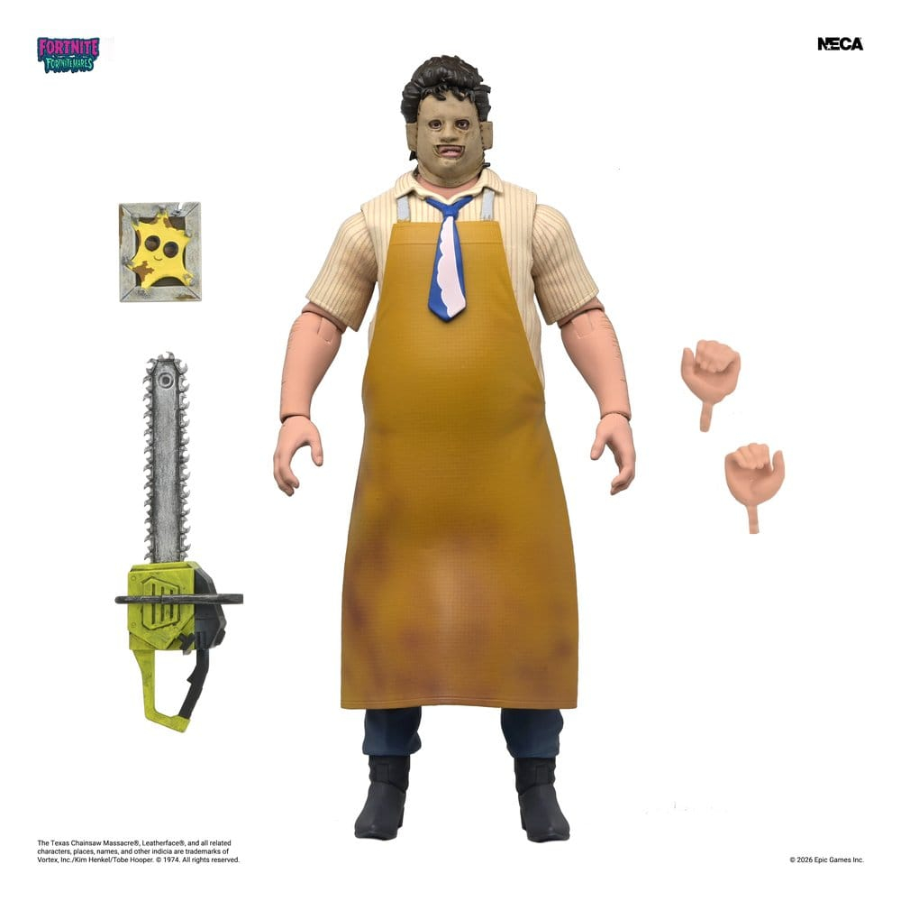 Fortnite/Texas Chainsaw Massacre Fortnitemares Action Figure Leatherface 18 cm [3]