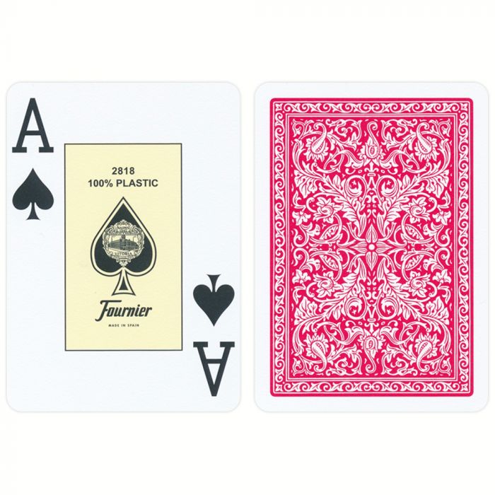 Fournier – 2818 Playing Cards 2 Jumbo Index (Red / Blue) [2]