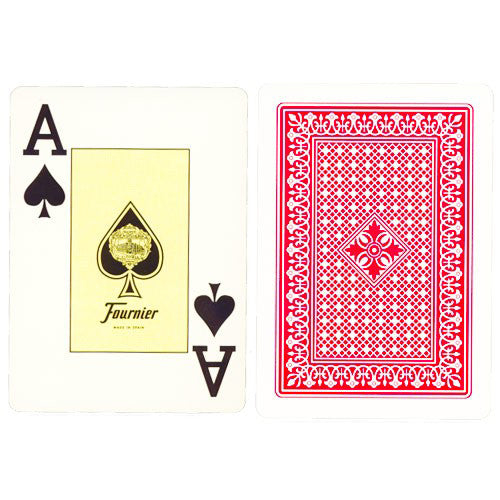 Fournier – 818 Poker Playing Cards Jumbo Index (Red / Blue) [4]