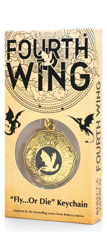 Fourth Wing Keychain Fly or Die 14 cm [3]