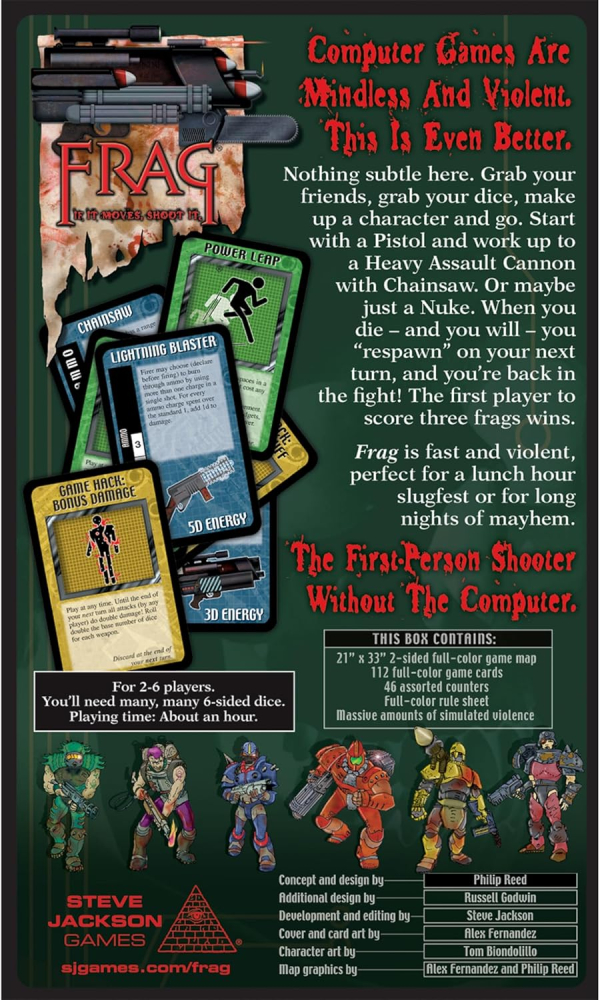 Frag FPS Style Tabletop Party Game [2]
