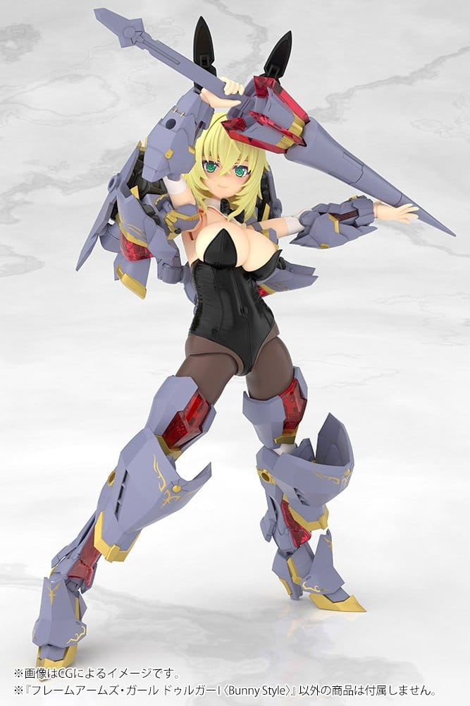 Frame Arms Girl Plastic Model Durga Bunny Style 18 cm [15]