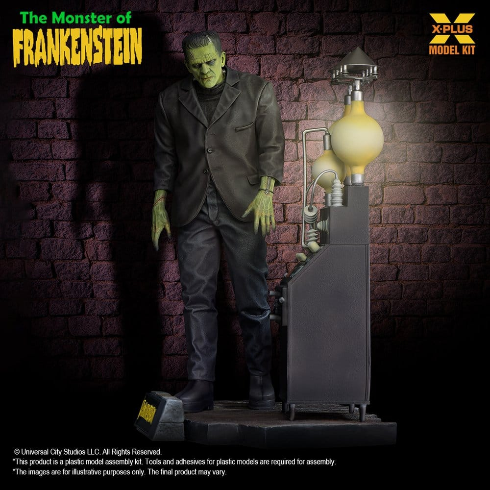 Frankenstein Plastic Model Kit 1/8 The Monster of Frankenstein 27 cm [3]