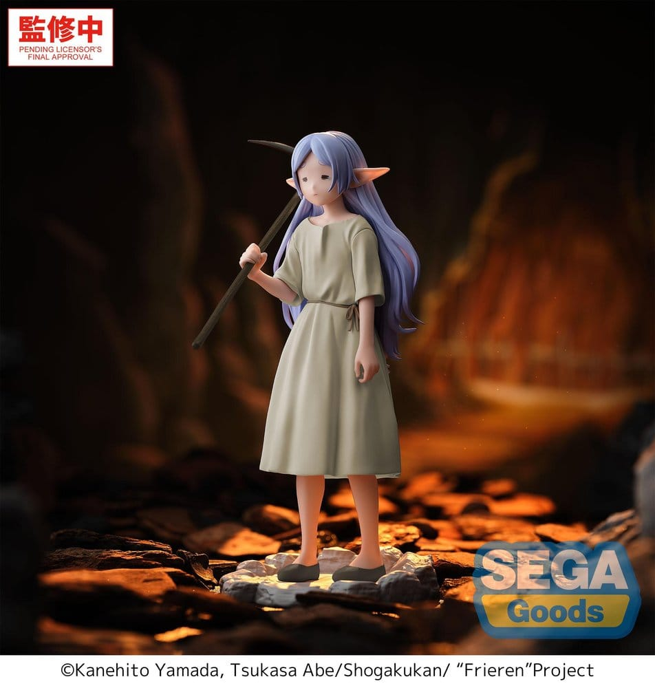 Frieren: Beyond Journey's End High Premium PVC Figure Frieren - I Am Forced to Slave Away in the Mines for Three Centuries 18 cm [3]