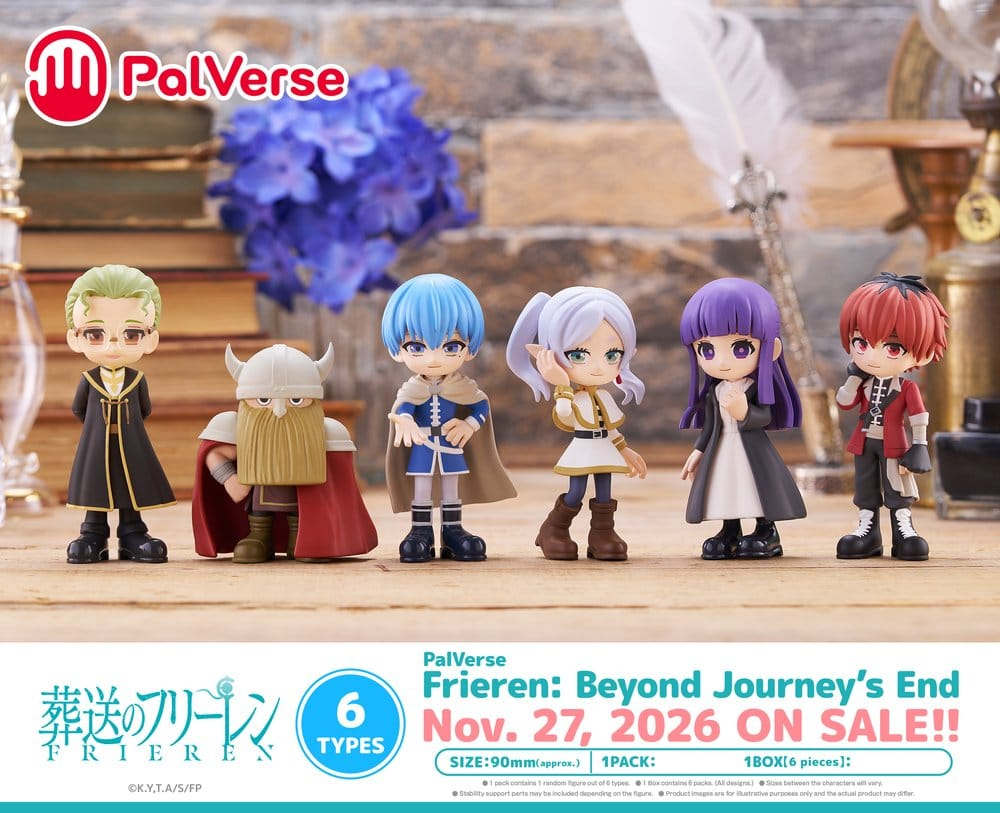 Frieren: Beyond Journey's End PalVerse Mini Figures Blind Box Display (6) [16]
