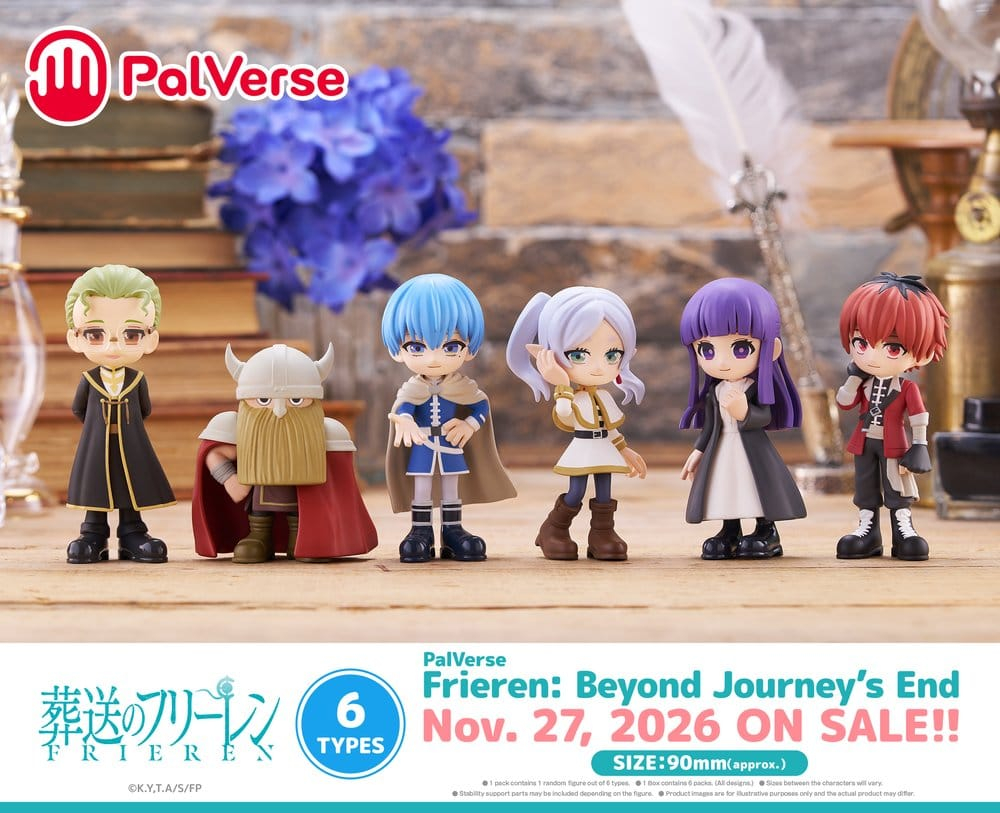 Frieren: Beyond Journey's End PalVerse Mini Figures Blind Box Display (6) [17]