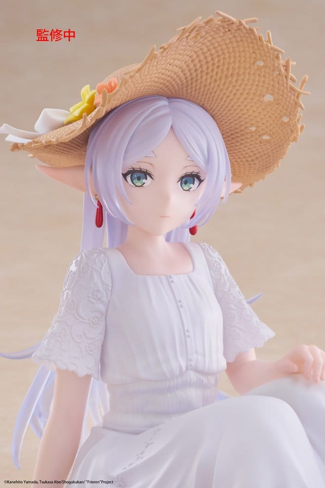 Frieren: Beyond Journey's End PVC Statue Desktop Cute Figure Frieren Summer Dress Ver. 13 cm [7]