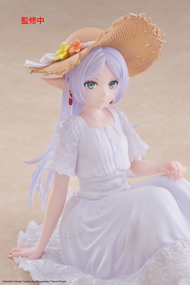 Frieren: Beyond Journey's End PVC Statue Desktop Cute Figure Frieren Summer Dress Ver. 13 cm [9]