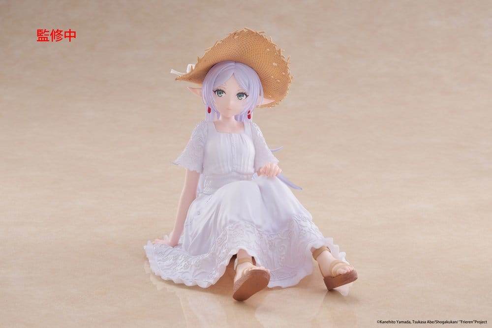 Frieren: Beyond Journey's End PVC Statue Desktop Cute Figure Frieren Summer Dress Ver. 13 cm [3]